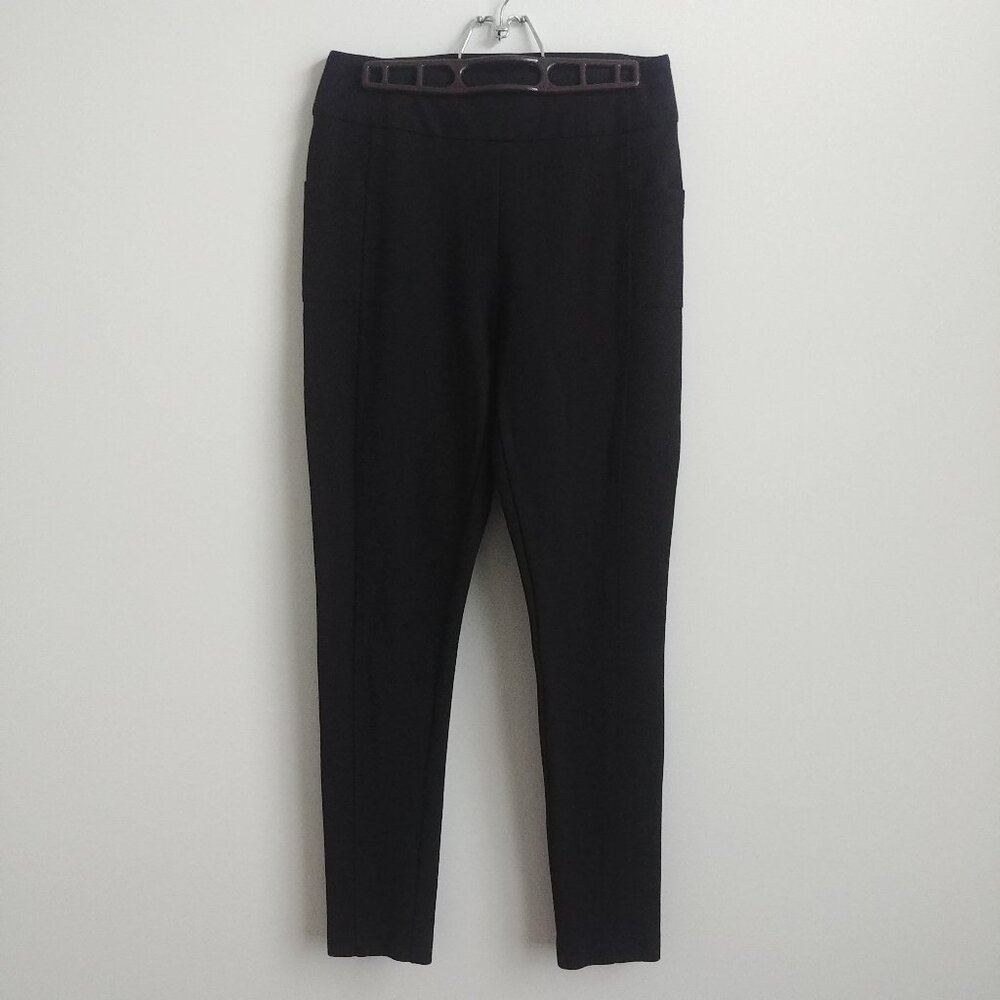 Joseph Ribkoff made in Canada black heavy weight leggings pants size 8